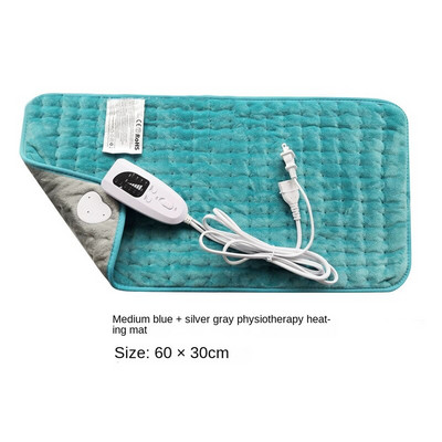 6 režimov Elektrický vyhrievací vankúš na úľavu od bolesti brucha, pása a chrbta Zimná ohrievacia podložka s rýchlou tepelnou izoláciou a zástrčkou EU/US