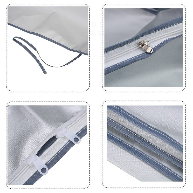 Visiškai automatinis ritininis ploviklis Apsaugos nuo saulės skalbimo mašinos vandeniui atsparus dangtelis džiovintuvas Poliesterio sidabro dulkėms atsparus skalbimo mašinos dangtis