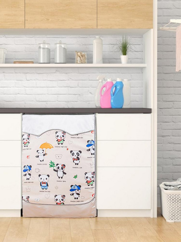 Oxford platnena navlaka za perilicu rublja zadebljana vodootporna perilica otporna na prašinu navlaka za prašinu za kupaonicu kuhinju balkon vrt