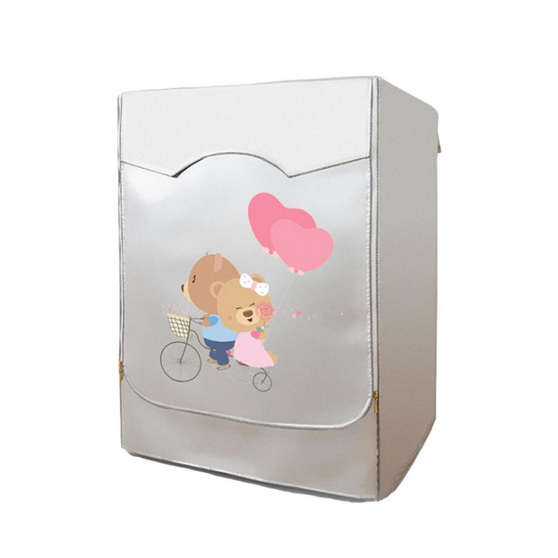 Oxford platnena navlaka za perilicu rublja zadebljana vodootporna perilica otporna na prašinu navlaka za prašinu za kupaonicu kuhinju balkon vrt