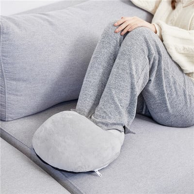 USB kāju sildītājs apsildes paliktnis ziemas silts mājas biroja apsildes čības silts spilvens elektrisks kāju sildītājs apavi Ziemassvētku dāvana