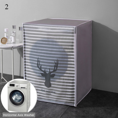 Augšējās/priekšējās iekraušanas veļas mazgājamās mašīnas vāks bungu veļas mašīnai Ūdensnecaurlaidīgs korpusa putekļu vāks pulsatora mazgāšanai