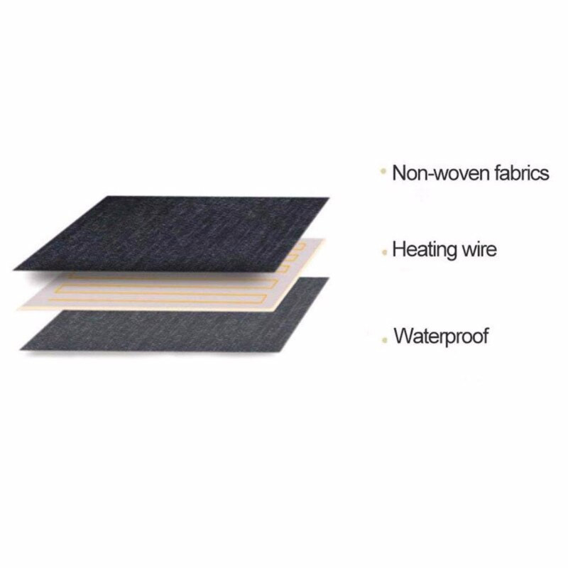 Novi 5 u 1 USB grijač za odjeću s 3 zupčanika s podesivom temperaturom, električni grijač, grijaći jastučić za prsluk, alati