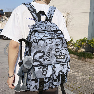 Pánsky ležérny batoh s vreckami - niekoľko farieb