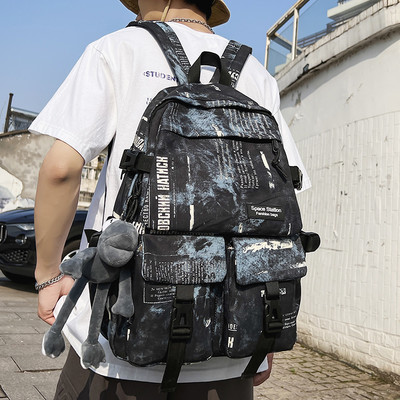 Pánsky ležérny batoh s vreckami - niekoľko farieb