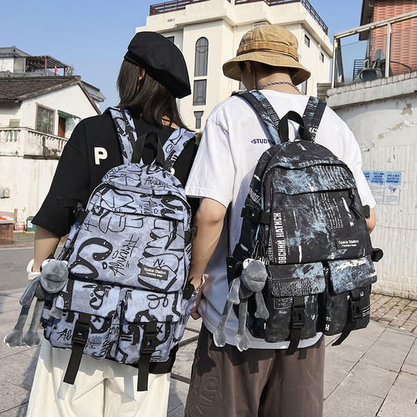 Pánsky ležérny batoh s vreckami - niekoľko farieb