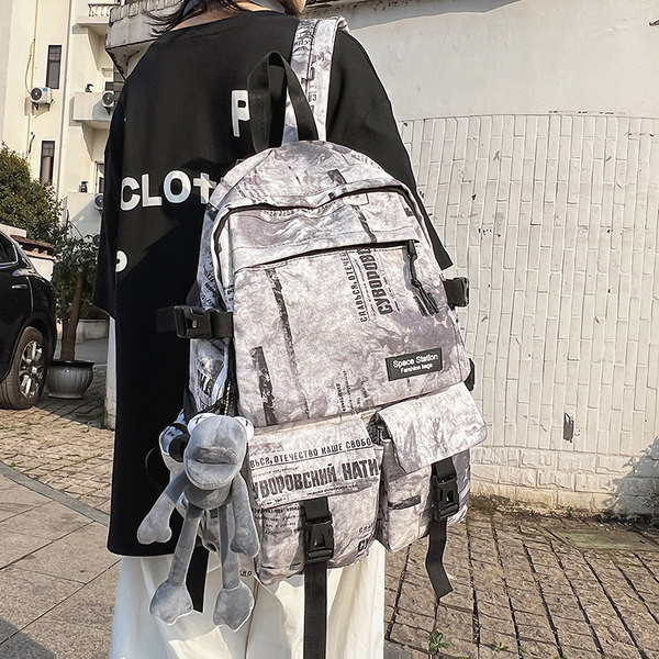 Pánsky ležérny batoh s vreckami - niekoľko farieb