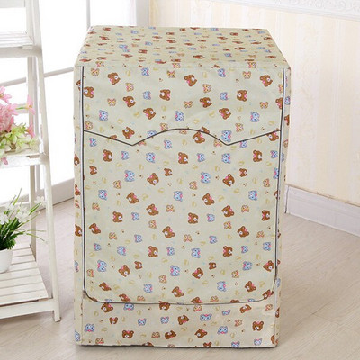 Nepremokavý látkový kryt proti prachu pre bubon práčky, predný otvor, vodeodolný kryt na práčku a sušičku s opaľovacím krémom