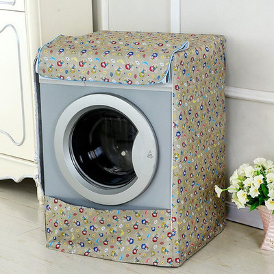 Nepremokavý látkový kryt proti prachu pre bubon práčky, predný otvor, vodeodolný kryt na práčku a sušičku s opaľovacím krémom