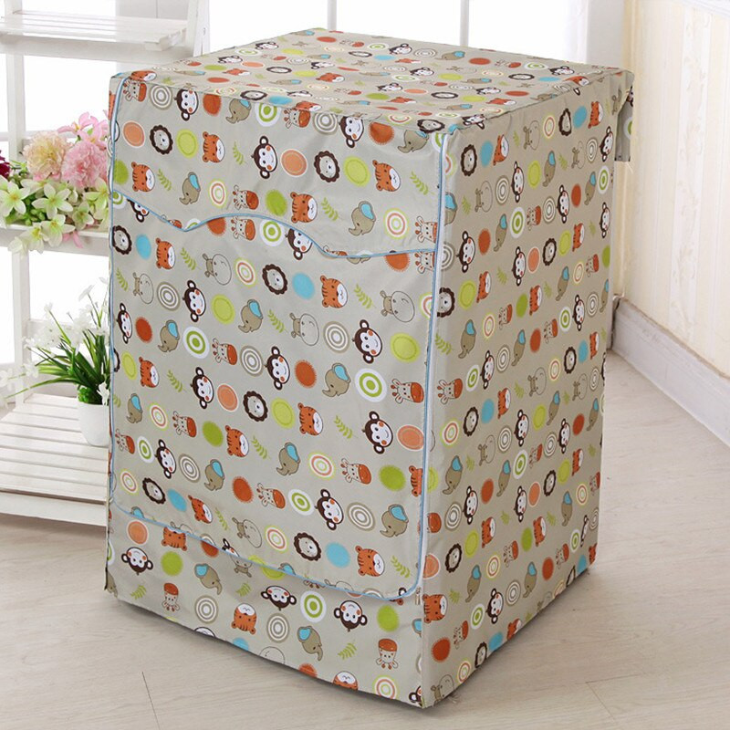 Nepremokavý látkový kryt proti prachu pre bubon práčky, predný otvor, vodeodolný kryt na práčku a sušičku s opaľovacím krémom