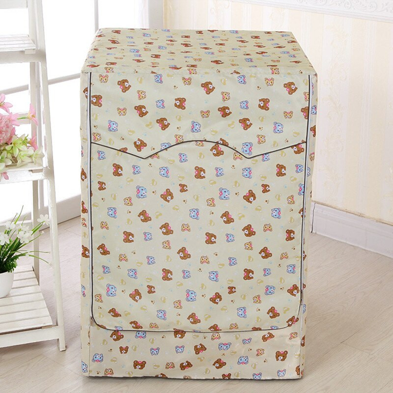 Nepremokavý látkový kryt proti prachu pre bubon práčky, predný otvor, vodeodolný kryt na práčku a sušičku s opaľovacím krémom