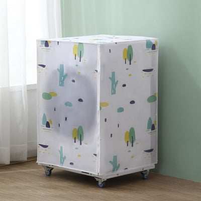 Kryt bubna práčky PEVA proti prachu Čistý vodeodolný kryt proti prachu Kryt práčky s predným plnením Domáce potreby