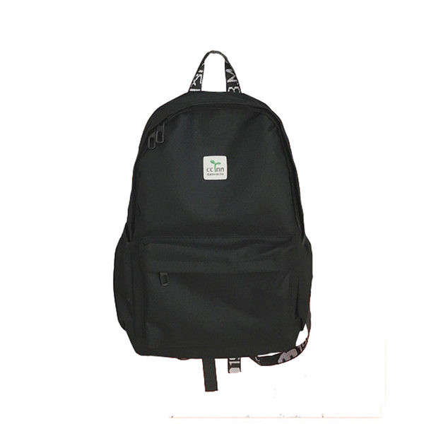 Új modell textil hátizsák felirattal és applikációval férfiaknak