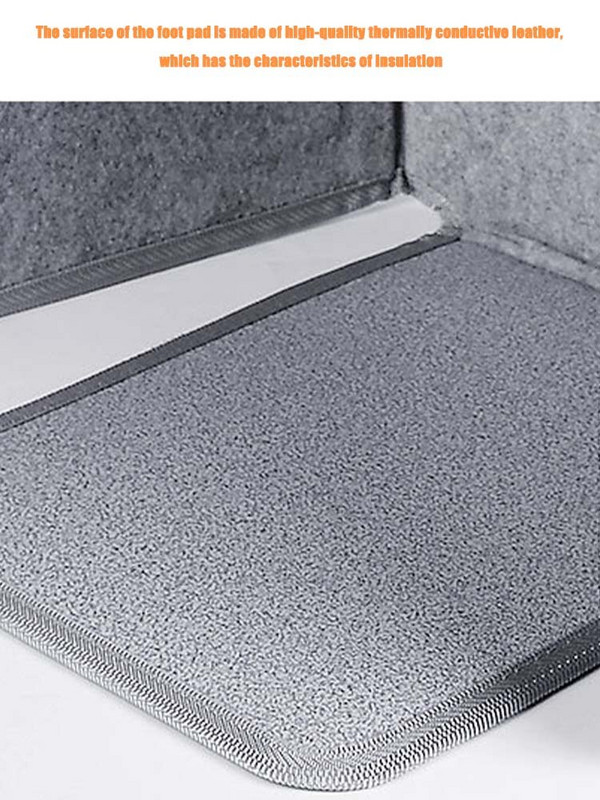 Elektrinis pėdų šildytuvas Reguliuojamas kojų šildytuvas Sulankstomas elektrinis šildymo padėklas Biuras po stalu Kojų šildytuvas Žiemos šilumai