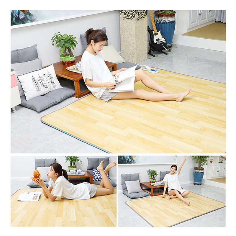 Grijaća prostirka za stopala, električni grijač, vodootporni grijač za noge, tepih, termostat, alati za grijanje, 220 V, kućni ured