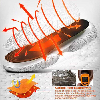 USB Отопляеми стелки за обувки Електрическа затопляща подложка за крака По-топла подложка за крака Подложка за чорапи Зимни спортове на открито Отопляема стелка Отопляеми стелки