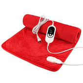 17 colių x 33 colių itin minkštas drėgno/sauso karščio terapijos elektrinis kaitinimo padas skausmui ir mėšlungiui su 6 temperatūros nustatymais