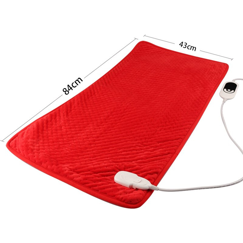 17 colių x 33 colių itin minkštas drėgno/sauso karščio terapijos elektrinis kaitinimo padas skausmui ir mėšlungiui su 6 temperatūros nustatymais