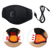 NICREW USB elektrinis šildymo padas Drėgnas žieminis kaklo pečių nugaros šildomas šildomas pagalvėlė skausmą malšinantis šilumos terapija kaklo petnešėlių masažas