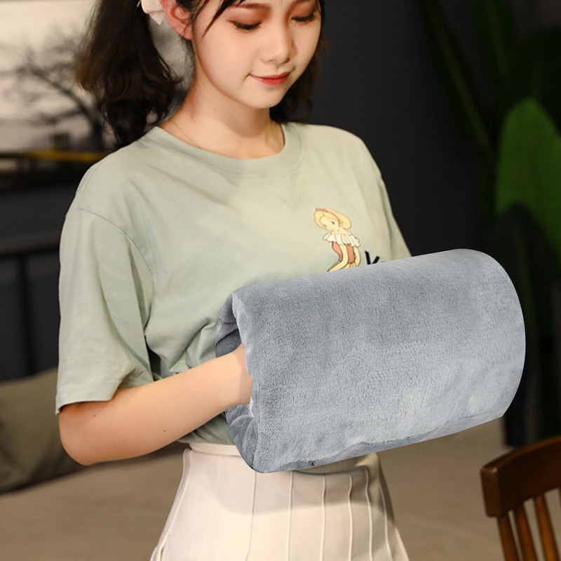 2kom grijača za ruke i noge USB električni grijač električni jastučić za grijanje stopala tople papuče zimska topla navlaka za noge grijanje stopala