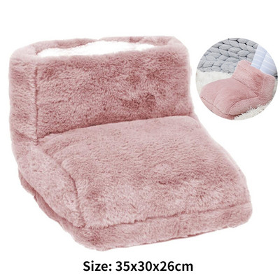 Încălzitor electric pentru picioare Încărcare prin USB Economisire de energie Acoperire caldă pentru picioare Tampoane de încălzire pentru picioare Pad de încălzire pentru papuci de iarnă pentru acasă