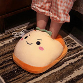 USB ohrievač nôh, roztomilý vyhrievaný ohrievač nôh, kreslená teplá podložka, plyšová podložka na nohy pre domácnosť, spálňu, kanceláriu, spanie, tepelná podložka na nohy