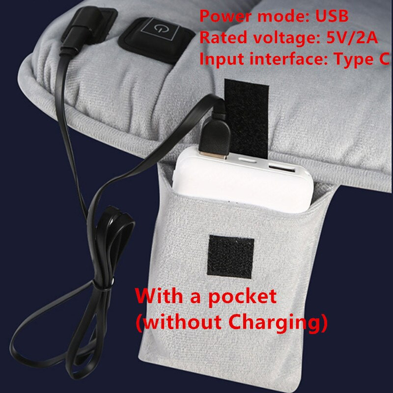 Zimná vyhrievacia podložka Nový dizajn USB vyhrievacia podložka Rýchle elektrické vyhrievacie podložky Trojstupňová nastaviteľná teplota Vyhrievacia podložka na vankúš