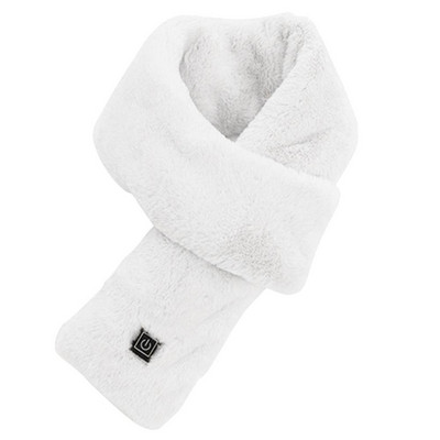 Zimná elektrická vyhrievaná podložka na šatku 5V s 3 úrovňami nastaviteľná teplota, šatka s USB nabíjaním a reguláciou tepla na krk