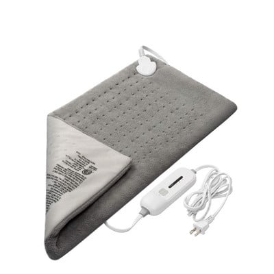 XL extra veľká elektrická vyhrievacia podložka 12*24" na úľavu od bolesti celého chrbta, ohrievač tela, tepelná terapia (220 V a 110 V so zástrčkou EU a US)