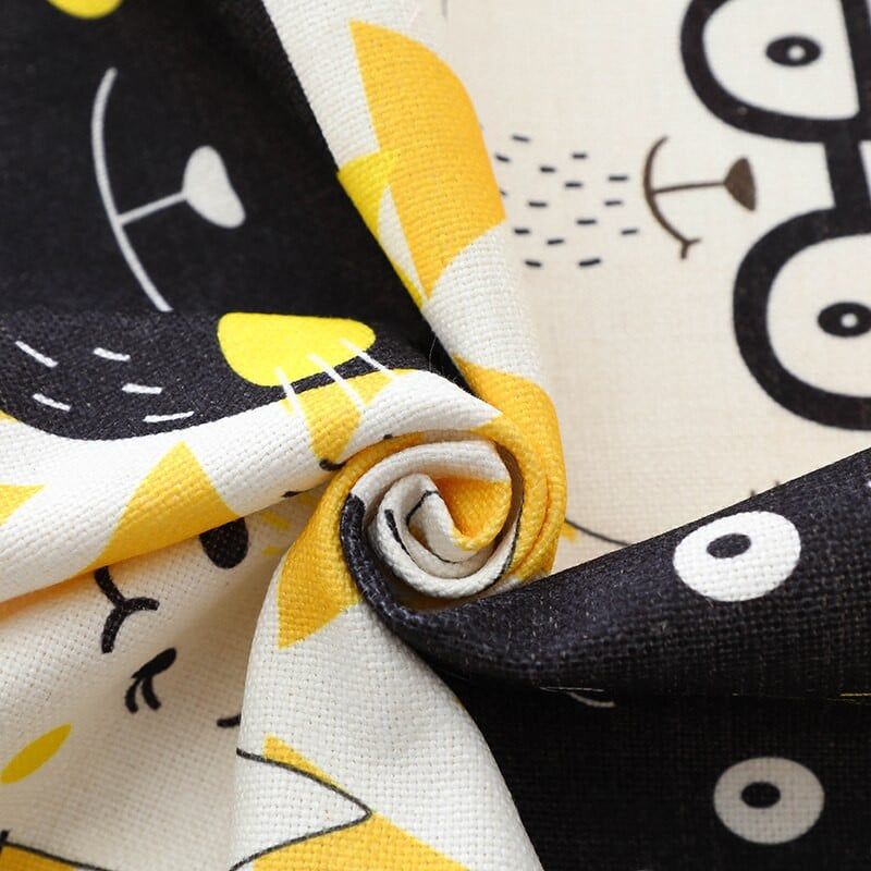 Kryty na práčku Nordic Drum, prachotesný kryt, farebný bavlnený ľan, organizér na chladničku, úložný priestor do domácnosti