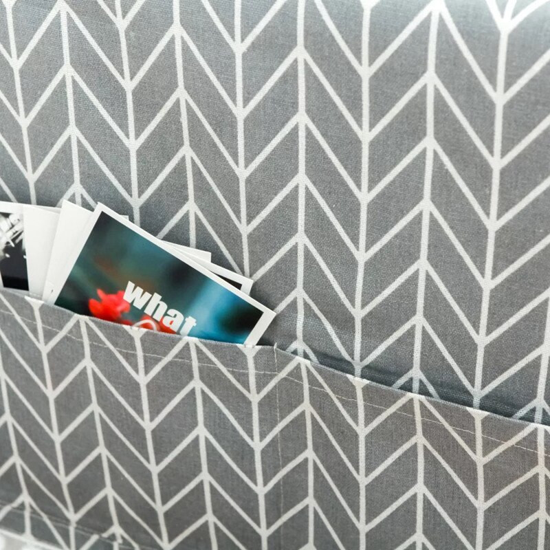 Nordijska geometrijska tkanina za pokrivanje perilice rublja Vodootporna tkanina za hladnjak Poklopac za prašinu Bubanj Pamuk Lan Navlake za perilicu rublja protiv prašine