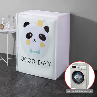 Kryt na práčku s predným plnením, opaľovací krém a vodotesný kryt z PEVA prachu pre sušičky domácich potrieb