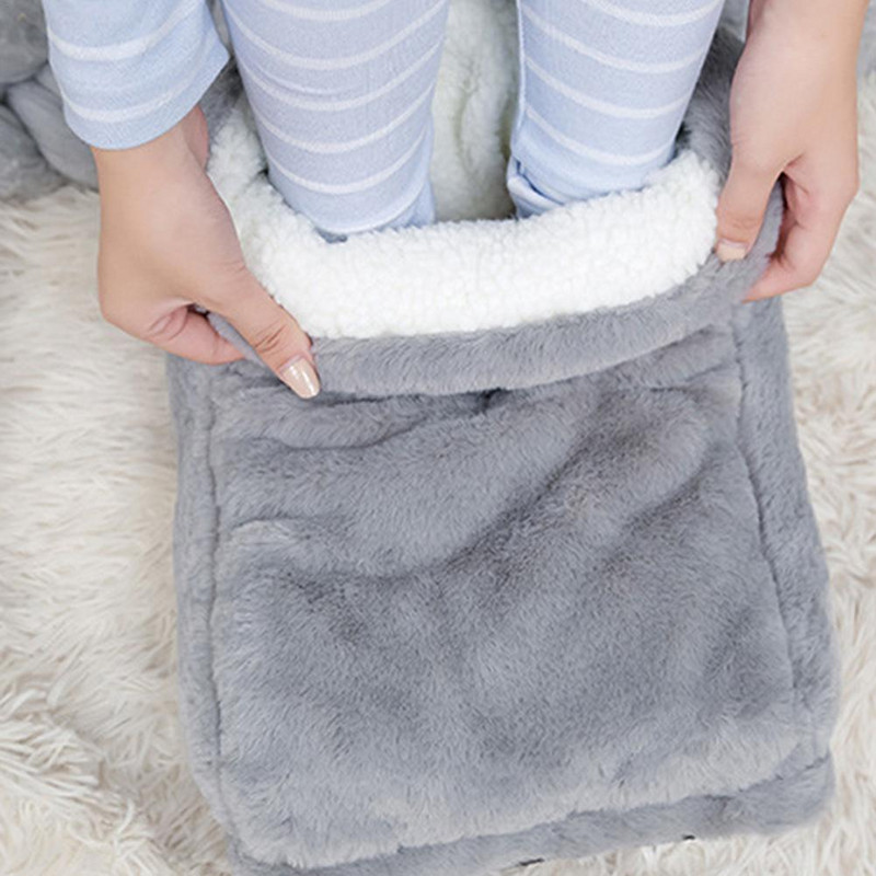 Električni grijač za stopala USB punjenje Štednja energije Topla navlaka za noge Jastučići za grijanje stopala Za kućnu spavaću sobu Spavanje Grijana stopala