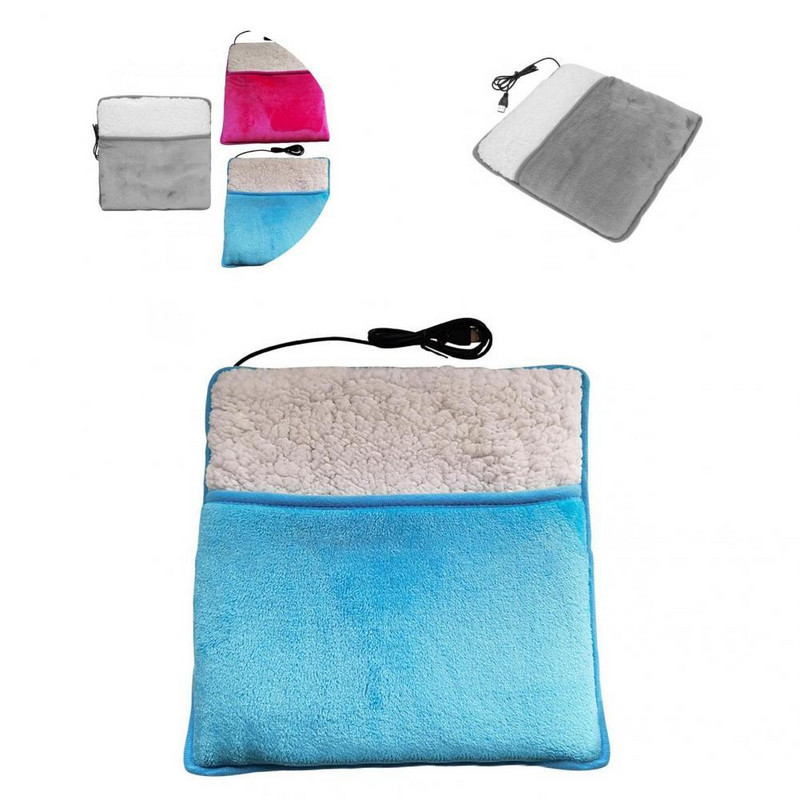 Grijani jastučić za stopala Brzo zagrijavanje Praktičan grijač za noge USB električni podložak za grijanu deku