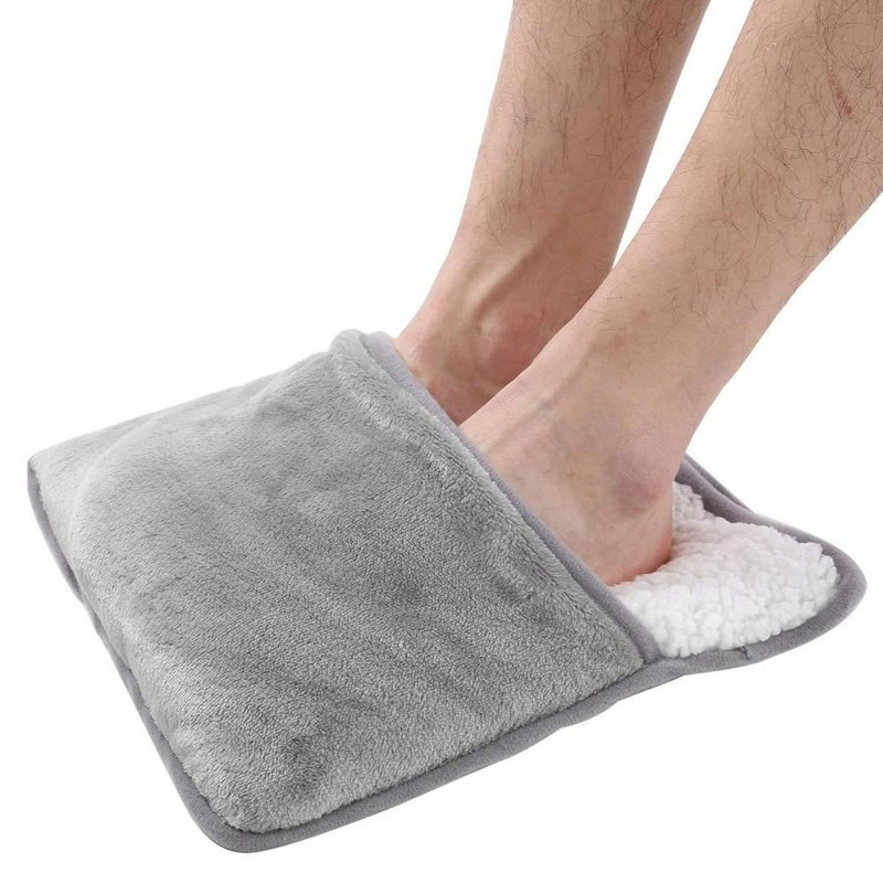 Grijani jastučić za stopala Brzo zagrijavanje Praktičan grijač za noge USB električni podložak za grijanu deku