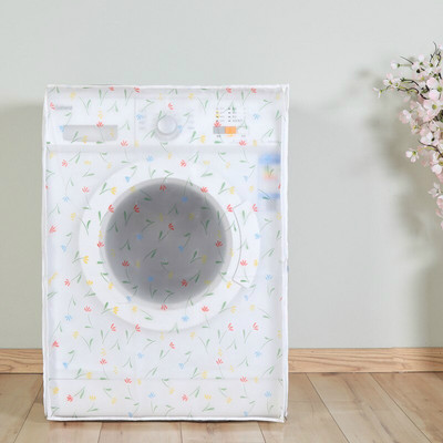 EVA skalbimo mašina, apsauga nuo dulkių, vonios kambarys, balta gėlė, vandeniui atsparus būgnas, viskas įskaičiuota, apsauga nuo slydimo 82 cm x 60 cm, 1 vnt.