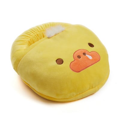 Elektromos fűtőcipők USB lábmelegítő Láz Tél Meleg Lábak Kezdőlap Szilárd színek utánzat Nyúlprém Mosható melegítő termékek