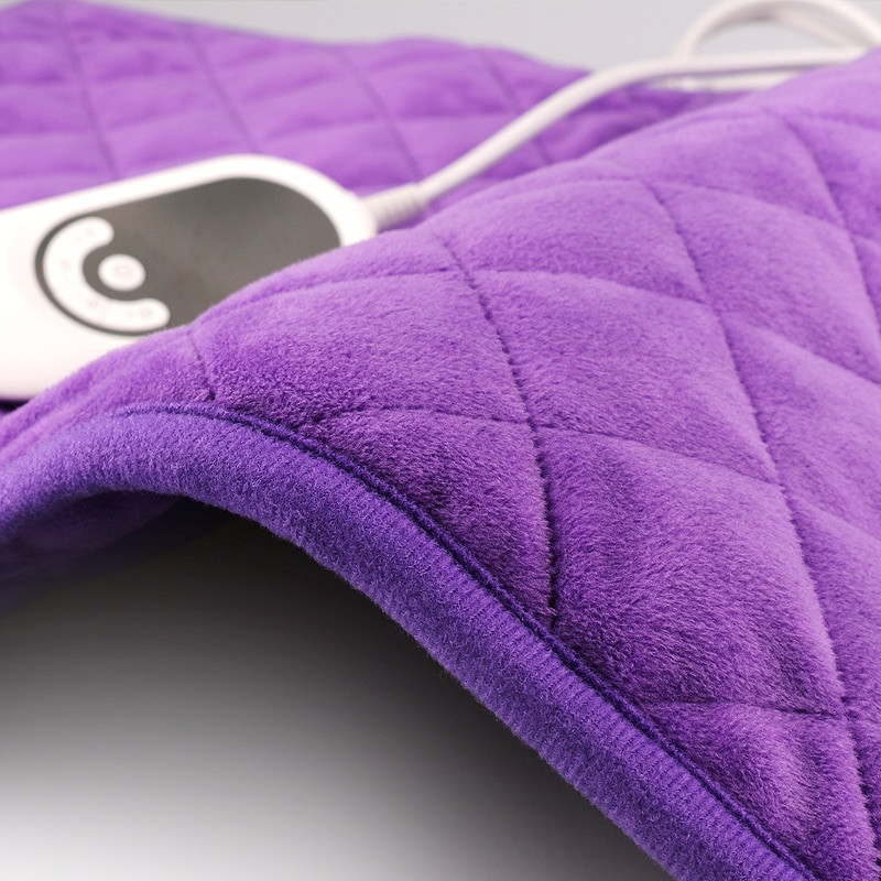 Veliki električni jastučić za grijanje za bolove u leđima i grčeve Jastučić za grijanje s opcijama terapije vlažnom i suhom toplinom EU/US/UK/AU utikač