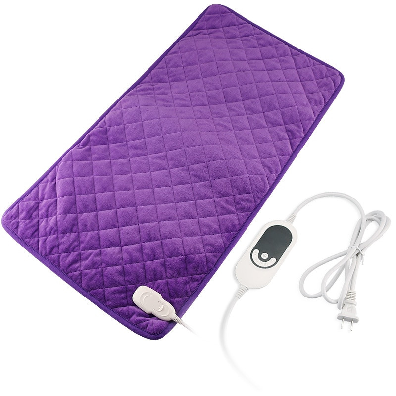 Veliki električni jastučić za grijanje za bolove u leđima i grčeve Jastučić za grijanje s opcijama terapije vlažnom i suhom toplinom EU/US/UK/AU utikač
