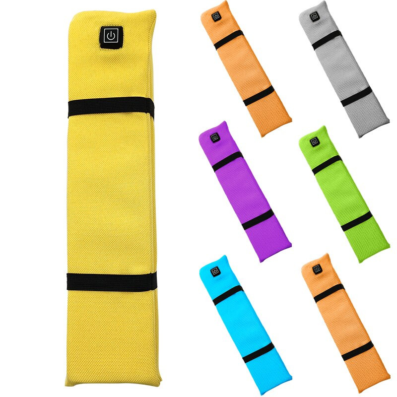 Grafen Film Baterie Power Bank Reîncărcabil Încălzit Covoraș pentru scaune termice Portabil pliat Tampă electrică de încălzire pentru camping în aer liber