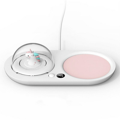 Pametni grijač šalica za kavu za mlijeko, čaj, vodu, grijač za šalice kakaa s difuzorom eteričnog ulja 3 postavke temperature Poklon Najbolja ideja