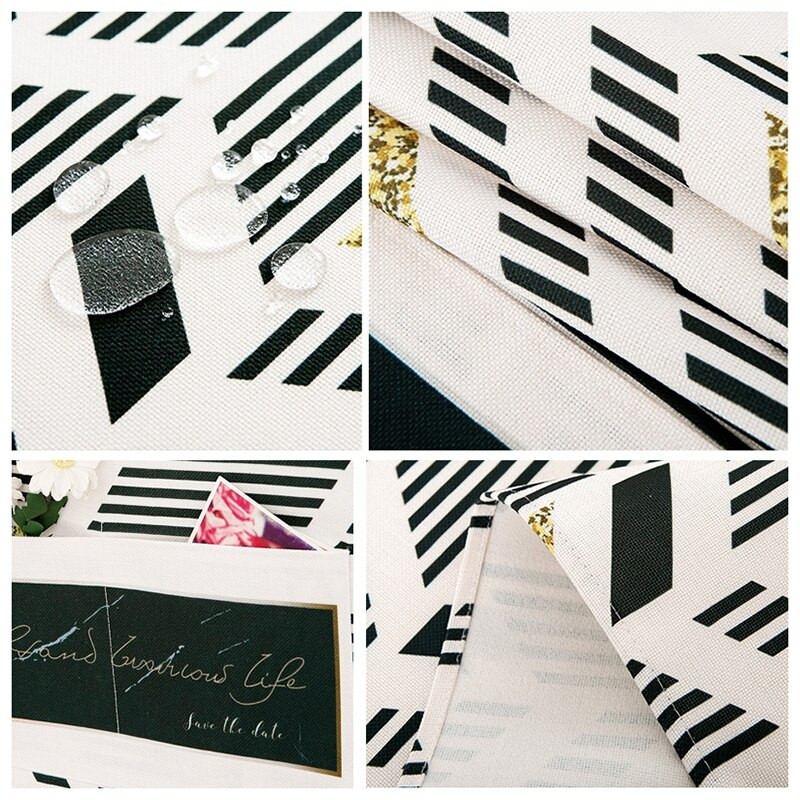 Nordic kryt na chladničku, vodotesný kryt na práčku s úložnými vreckami, chránič hornej časti chladničky