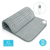 Extra veľká elektrická vyhrievaná hrejivá podložka 30x60CM na úľavu od menštruačných kŕčov, bolesti chrbta, zimná tepelná terapia