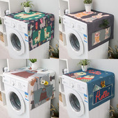 Prachotesné kryty na práčku Odolné kryty na prach pre valcovú práčku, chladničku, nočný stolík, bytové dekorácie