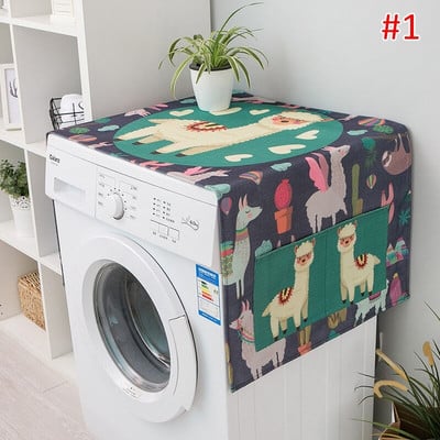 Prachotesné kryty na práčku Odolné kryty na prach pre valcovú práčku, chladničku, nočný stolík, bytové dekorácie