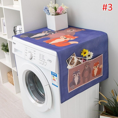 Prachotesné kryty na práčku Odolné kryty na prach pre valcovú práčku, chladničku, nočný stolík, bytové dekorácie