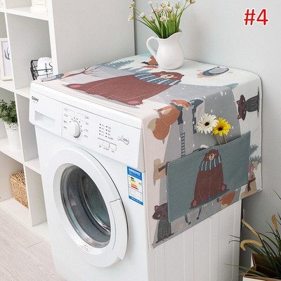 Prachotesné kryty na práčku Odolné kryty na prach pre valcovú práčku, chladničku, nočný stolík, bytové dekorácie