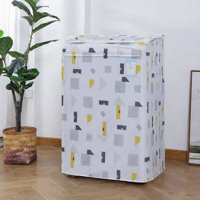 PEVA tiskani poklopac za prašinu za perilicu rublja za punjenje/prednje punjenje perilice rublja, bubanj perilice rublja, vodootporni poklopac