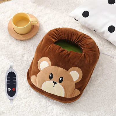 Elektrinis šildomas pėdų šildytuvas pėdų šildomas kilimėlis batų šildytuvas šildymo kilimėlis moteriškas šildytuvas sušildykite žiemos pėdų šildytuvą