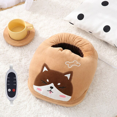 Elektrinis šildomas pėdų šildytuvas pėdų šildomas kilimėlis batų šildytuvas šildymo kilimėlis moteriškas šildytuvas sušildykite žiemos pėdų šildytuvą